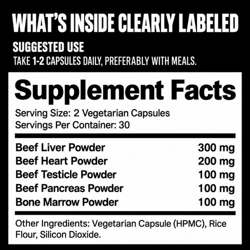 LIVER Beef Organ Complex